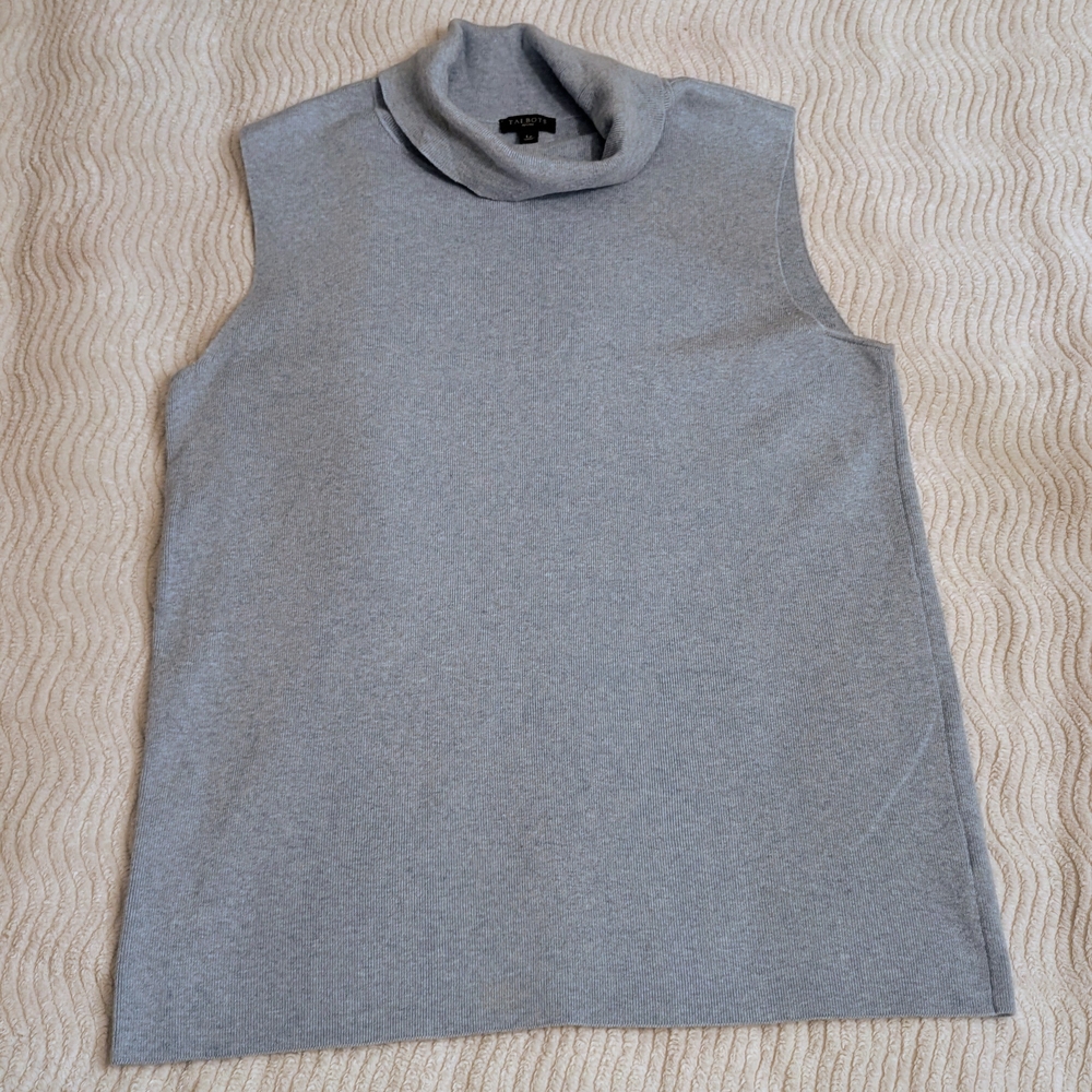 Talbots Light Blue Knit Top
